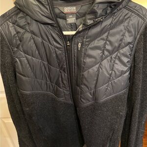 Outdoor Research Women’s Gray Hooded Sweater Jacket